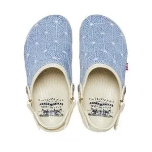 Crocs Classic All-Terrain Clog Levi\'s Sashiko Light Wash Men’s Size 11 FAST SHIP LEVI main image 3
